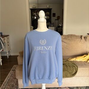 Blue Sweatshirt FROM ITALY